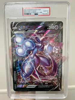 Pokemon Mewtwo V Union Jumbo SWSH BLACK STAR PROMO PSA 10 - Image 3
