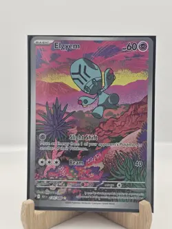 Elgyem 120/086 Illustration Rare Pokemon TCG Black Bolt - Image 1