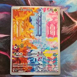 Pokemon TCG Temporal Forces Holo Deerling 165/162 & Sawsbuck 166/162 Lot 2 - Image 2