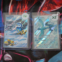 Pokemon TCG Holo Piplup 098/091 Paradox Rift & Articuno 161/159 151 Lot 2 - Image 1