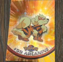 Topps Pokemon TCG What’s That PokemonU Arcanine #59 Holo Card English 1999 - Image 1