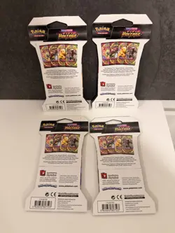 Pokemon TCG - Vivid Voltage Sleeved Booster Pack Art Bundle (Set Of 4) Sealed - Image 2
