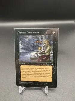 Demonic Consultation Ice Age Regular MTG - Image 1