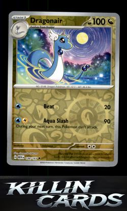 Reverse Holofoil Dragonair - 148/165 148/165 Pokemon Uncommon SV: Scarlet & Viol - Image 1