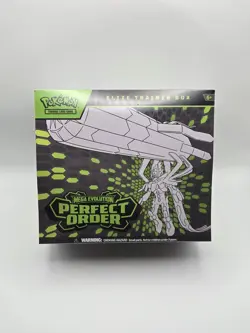 Pokemon TCG Mega Evolution Perfect Order ETB Elite Trainer Box Factory Sealed - Image 1