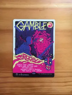 Mtg Carte Magic Secret Lair Gamble English NM - Image 1