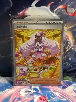 Jacinthe 122/088 Holo Special Illustration Rare Perfect Order Pokemon Holo NM - Image 1
