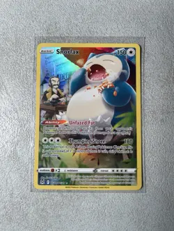 Pokemon Snorlax TG10/TG30 Trainer Gallery Lost Origin Holo NM - Image 1