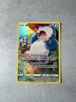 Pokemon Snorlax TG10/TG30 Trainer Gallery Lost Origin Holo NM - Image 2