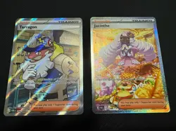 Pokemon TCG Perfect Order Full Art Holo Trainers- Tarragon & Jacinthe - Image 1