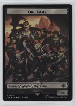 Orc Army // Food Foil Magic: LOTR: Tales of Middle Earth Tokens #0005//0011 - Image 1