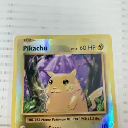 Pokemon XY Evolutions Pikachu & Raichu Reverse Holo Card 35/108 36/108 - Image 3