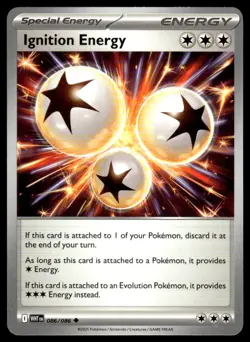 Ignition Energy 086/086 Uncommon White Flare Pokemon Near Mint - Image 1