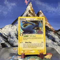 Golduck (Delta Species) - 43/110 Pokemon Holon Phantoms - Rev Holo / Stamped LP - Image 1
