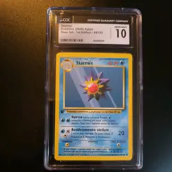 CGC 10 Gem Mint – Starmie 1st Edition (Italian) 64/102 – Base Set Pokemon - Image 1