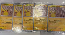🇬🇧 Pokemon Pikachu at Museum JUMBO Promo Cards x5 UK Exclusive Ships Worldwide - Image 3