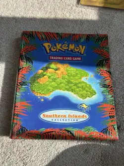Pokemon TCG Southern Islands Collection BINDER ONLY Wizards Of The Coast 2001 - Image 1