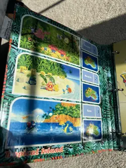 Pokemon TCG Southern Islands Collection BINDER ONLY Wizards Of The Coast 2001 - Image 2