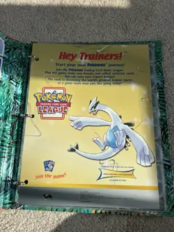 Pokemon TCG Southern Islands Collection BINDER ONLY Wizards Of The Coast 2001 - Image 3