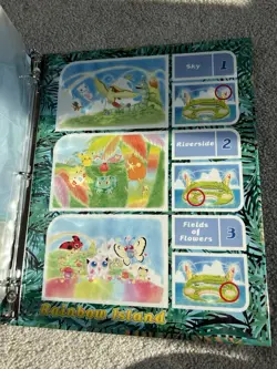 Pokemon TCG Southern Islands Collection BINDER ONLY Wizards Of The Coast 2001 - Image 4