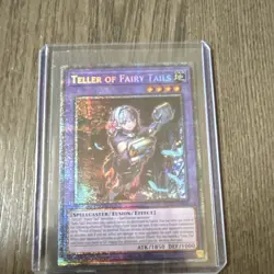 Konami Yu-Gi-Oh! Teller of Fairy Tails 1st Ed Starlight Rare BLZD-EN034 - Image 1