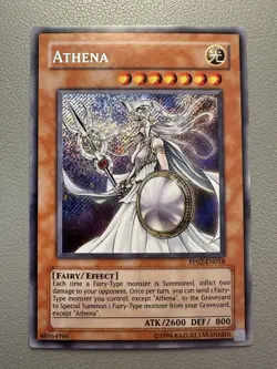 Athena Secret Rare PP02-EN018 Yu-Gi-Oh! Mint Condition - Image 1