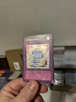 Supercharge - POTD-EN056 Ultimate Rare 1st ed NM-VLP Yugioh Card - Image 1