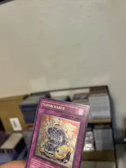 Supercharge - POTD-EN056 Ultimate Rare 1st ed NM-VLP Yugioh Card - Image 3