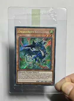 Dragunity Guisarme HAC1-EN172 •SEALED• Promo Secret Rare Hidden Arsenal YuGiOh - Image 3