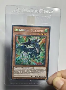 Dragunity Guisarme HAC1-EN172 •SEALED• Promo Secret Rare Hidden Arsenal YuGiOh - Image 3