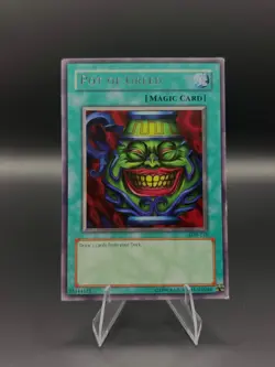 Yu-Gi-Oh! TCG Pot of Greed Legend of Blue Eyes White Dragon LOB-119 Unlimited MP - Image 1