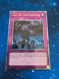 Yu-Gi-Oh Call of the Haunted QCSR RA03 Quarter Century Secret Rare NM - Image 1