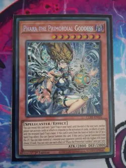 Yu-Gi-Oh! Phara the Primordial Goddess CORI-EN022 Chaos Origins 1st Ed - Image 1