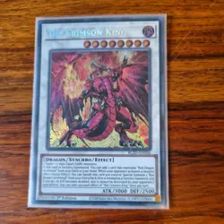 BLZD-EN036 The Crimson King Secret Rare 1st Ed YuGiOh - Image 1