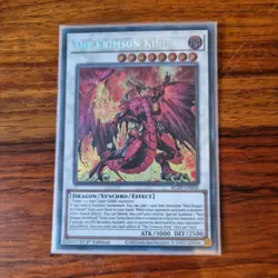 BLZD-EN036 The Crimson King Secret Rare 1st Ed YuGiOh - Image 2
