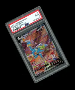 RARE 2022 Pokemon Astral Radiance MACHAMP V 172/189! PSA 9 MINT GRADED - Image 1