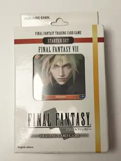 Final Fantasy VII Trading Card Game Cloud vs Sephiroth Starter Set in English - Image 1