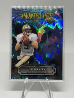 2024 Wild Card Haunted Hits Monster Hunt Drew Brees 1/3 Trading Card - Image 1