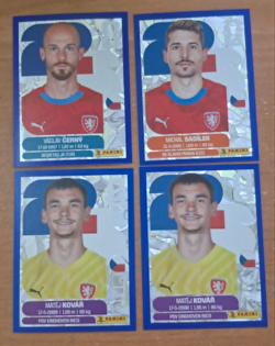2026 Panini World Cup Stickers Bosnia Crumple Team Czechia Lot (4) Ships Free - Image 1