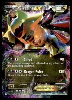 Giratina EX 92/124 - Dragons Exalted - Pokemon Trading Card Game - Image 1