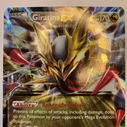 Giratina EX - 57/98 - Pokemon Ancient Origins XY Ultra Rare Card NM 57/98 - Image 2