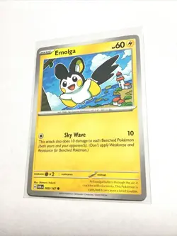 EMOLGA - 069/167 - Twilight Masquerade - Pokemon Card - NM - Image 1