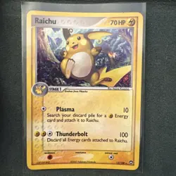 Raichu 12/108 - Pokemon Card TCG Power Keepers Holo LP - Image 1