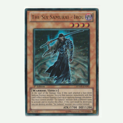 The Six Samurai - Irou RYMP-EN093 Yugioh TCG Card- 1st Edition - Ultra Rare LP - Image 1