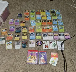 Pokemon Card Lot Holo McDonalds Pikachu Bulbasaur And More Lot Of 49 - Image 1