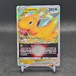 Pokemon TCG Dragonite VSTAR Holo Ultra Rare Card 050/078 - Image 1
