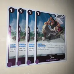 Ohm OP15-061 R X4 Playset Adventure on KAMI's Island - ONE PIECE Card Game Eng - Image 2