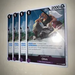 Ohm OP15-061 R X4 Playset Adventure on KAMI's Island - ONE PIECE Card Game Eng - Image 3