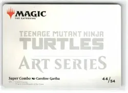 Super Combo Art Card Gold Stamped Signature 44 MTG ASTMT S NM - Image 2