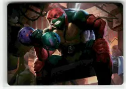 Raphael Tough Turtle Art Card 9 MTG ASTMT S NM - Image 1